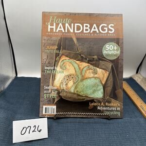 Haute Handbags Magazine Autumn 2014 Handmade Purses Clutches Tassel Pendant Bags